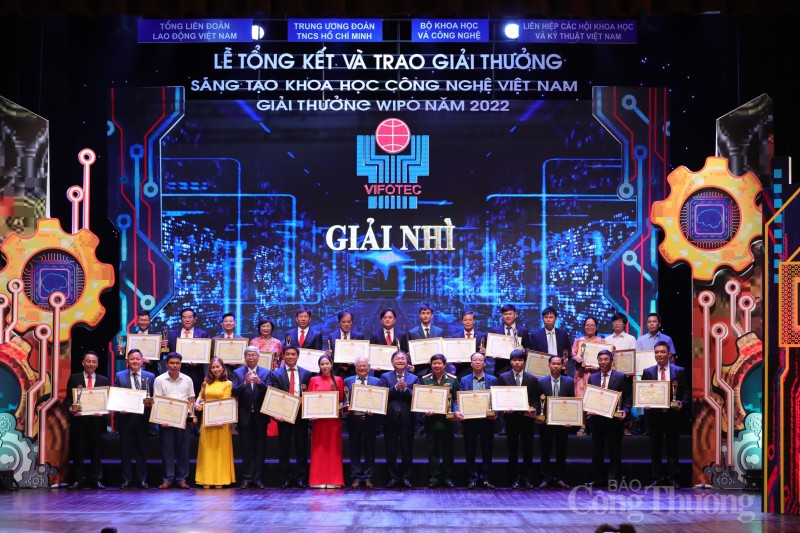 12 công trình khoa học ngành Công Thương đoạt giải thưởng VIFOTEC 2022
