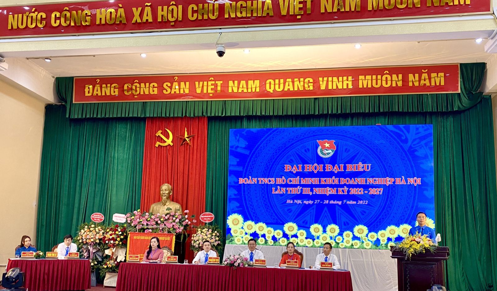 Đại hội Đoàn Khối Doanh nghiệp Hà Nội lần thứ III, nhiệm kỳ 2022-2027  